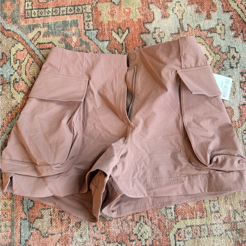 lululemon athletica Women's Mauve Cargo Shorts